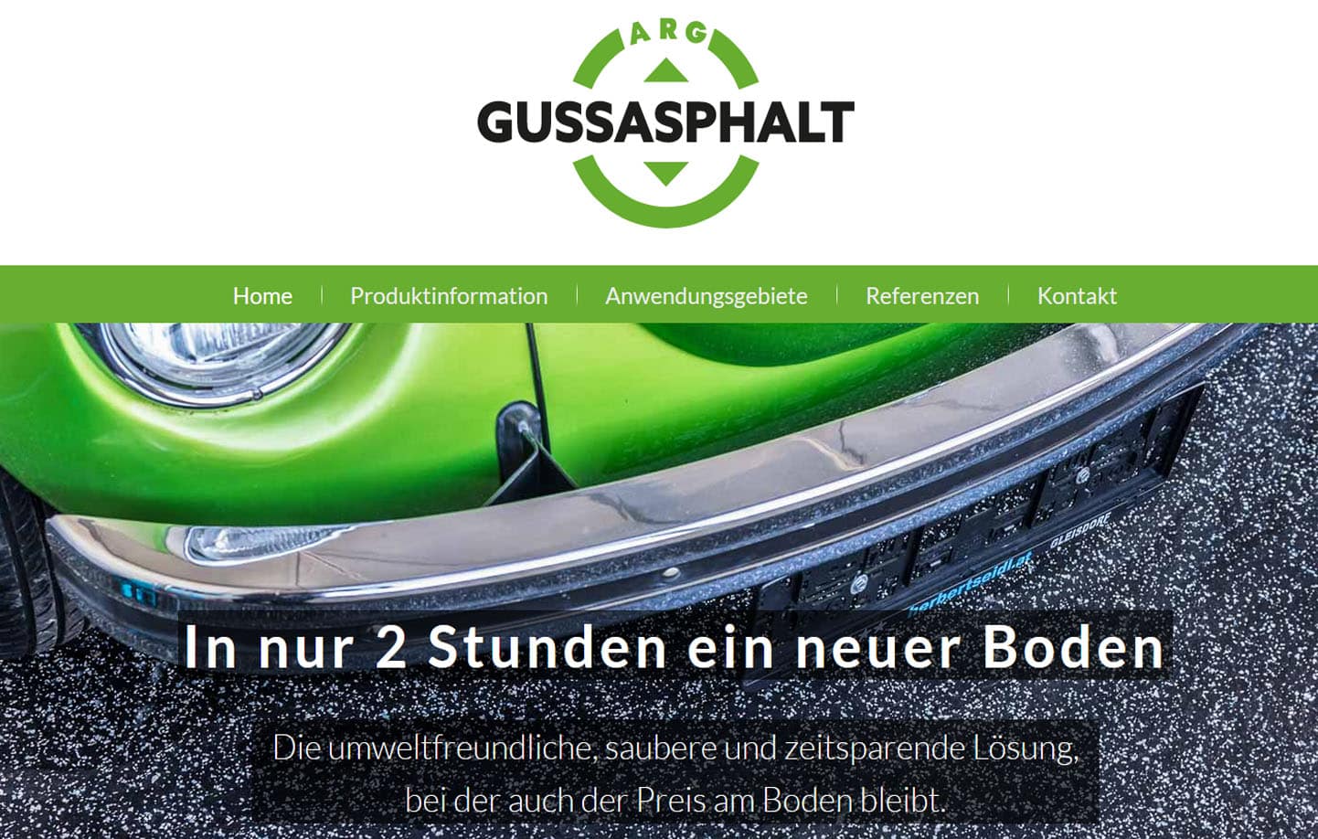 ARG Gussasphalt GmbH: Belag für Werkstätten, Garagen