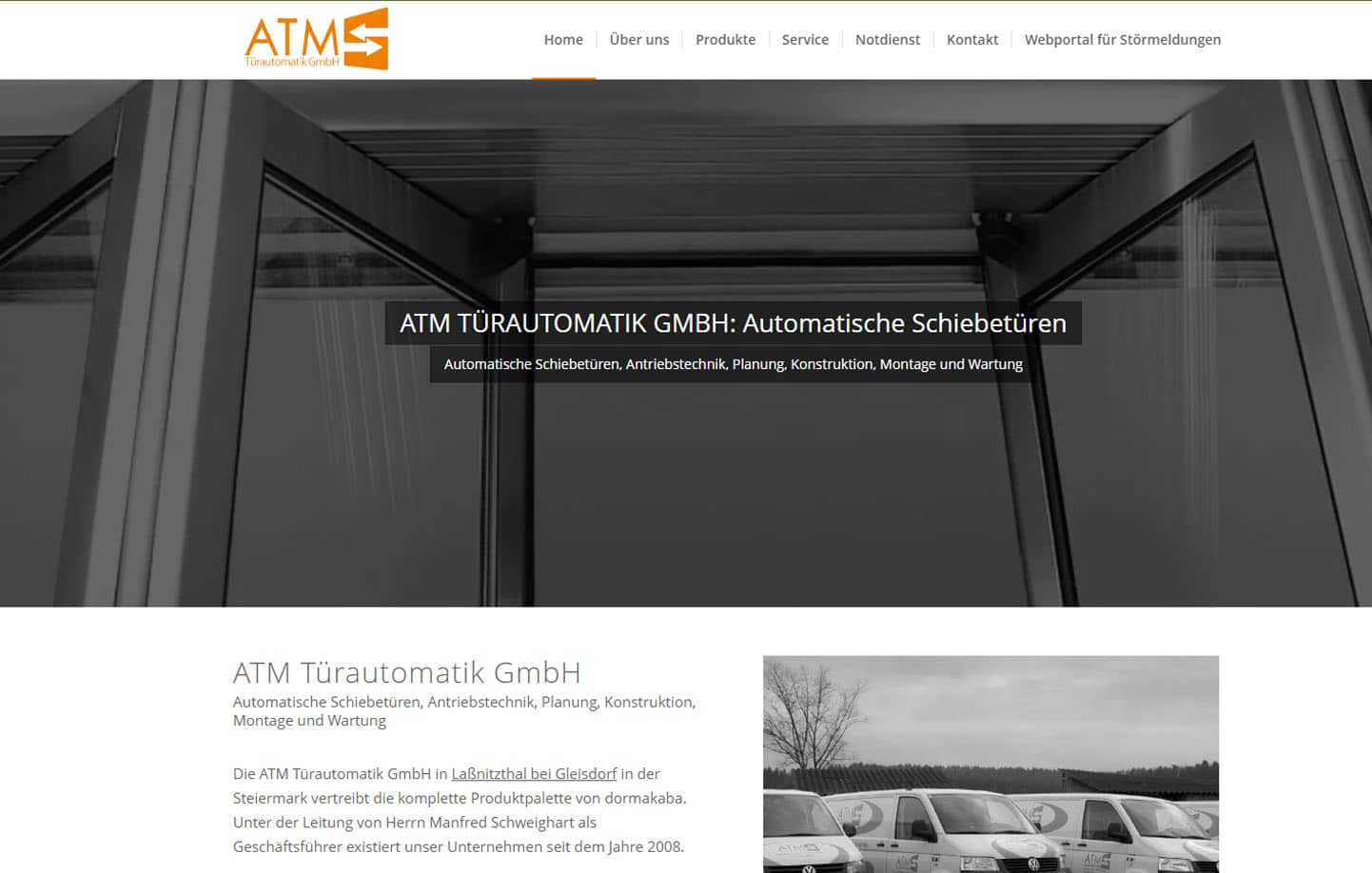 ATM Türautomatik: Automatische Schiebetüren
