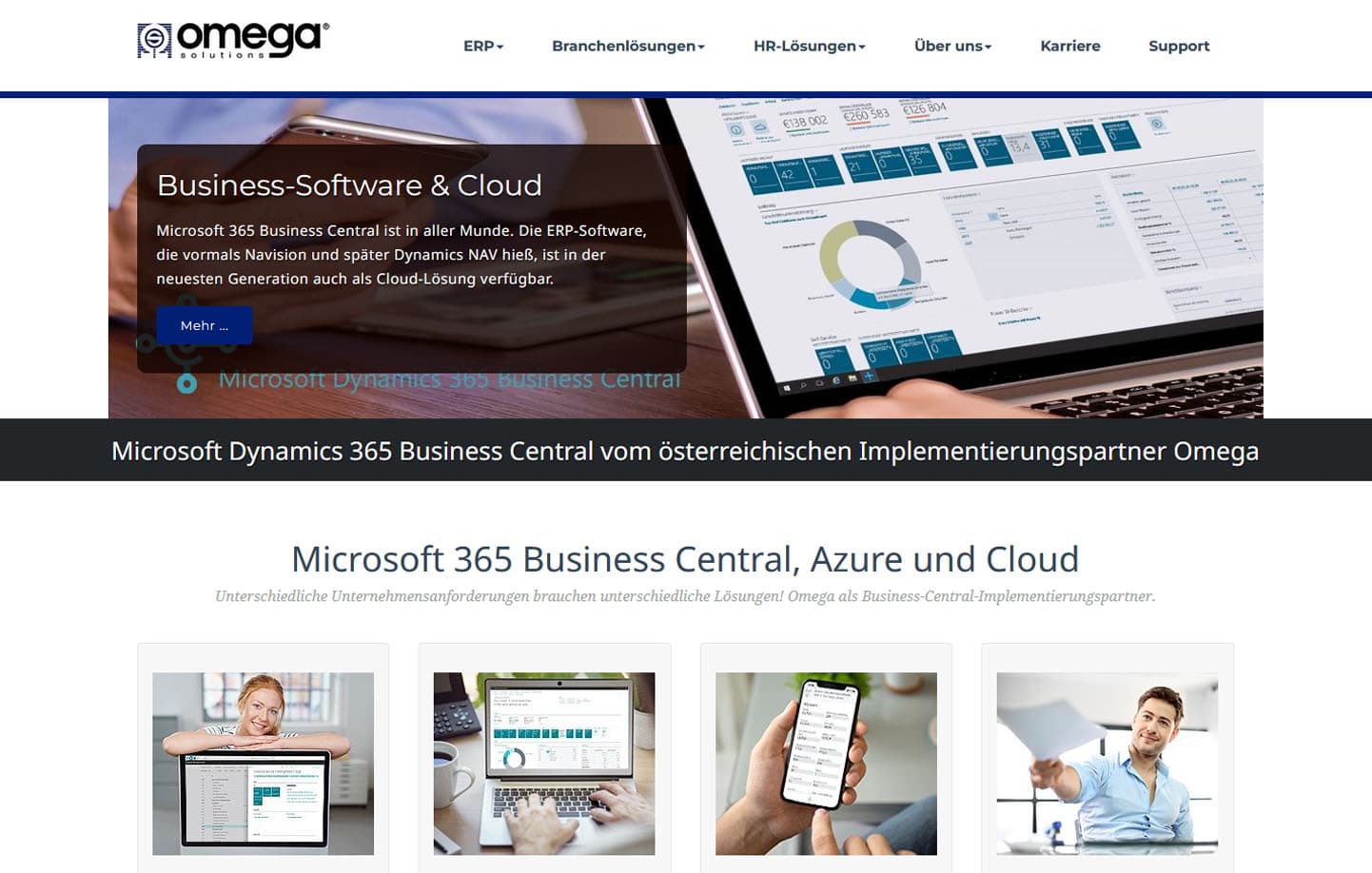 Website Referenzen Gleisdorf: Omega Solutions in Gleisdorf